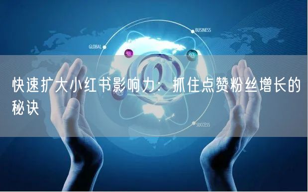 快速扩大小红书影响力：抓住点赞粉丝增长的秘诀