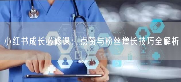 小红书成长必修课：点赞与粉丝增长技巧全解析
